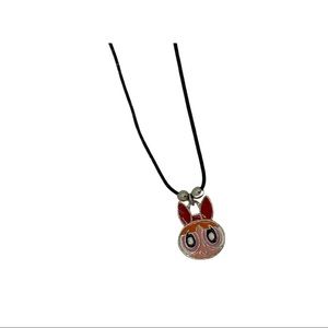 Blossom Powerpuff Girls Necklace Y2K